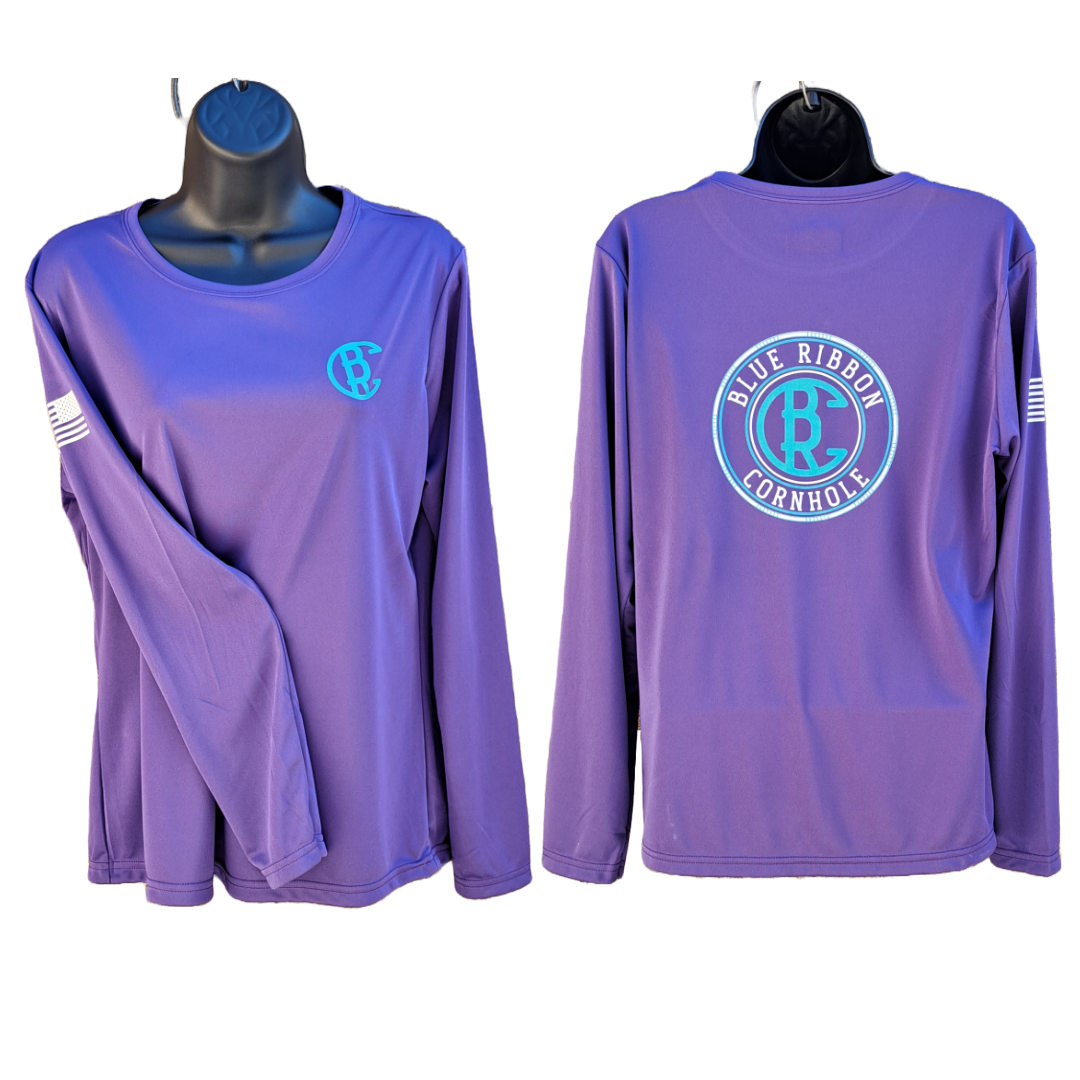 Women's Long Sleeve Cooling Crew Shirt